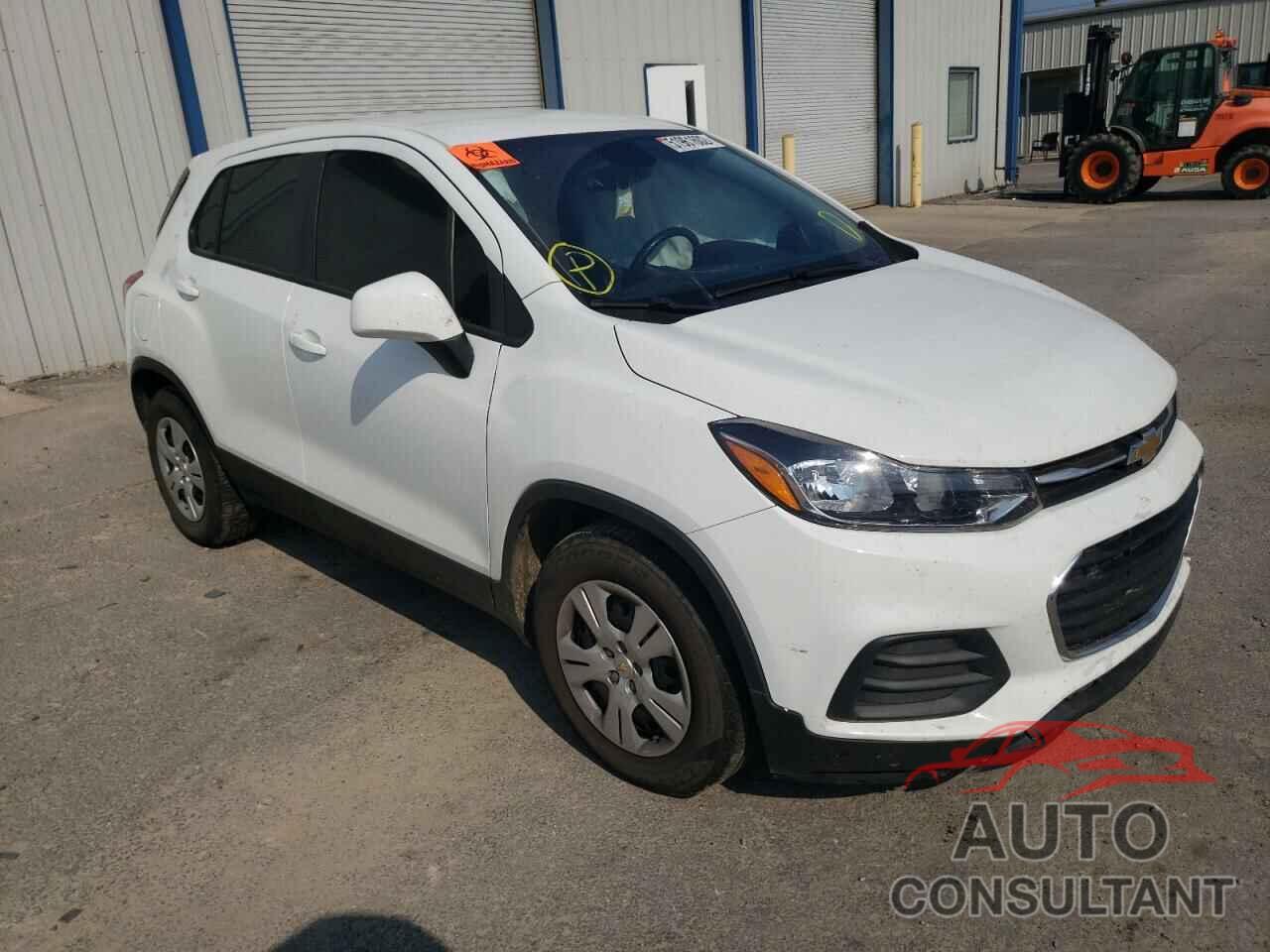 CHEVROLET TRAX 2017 - KL7CJKSB4HB091663