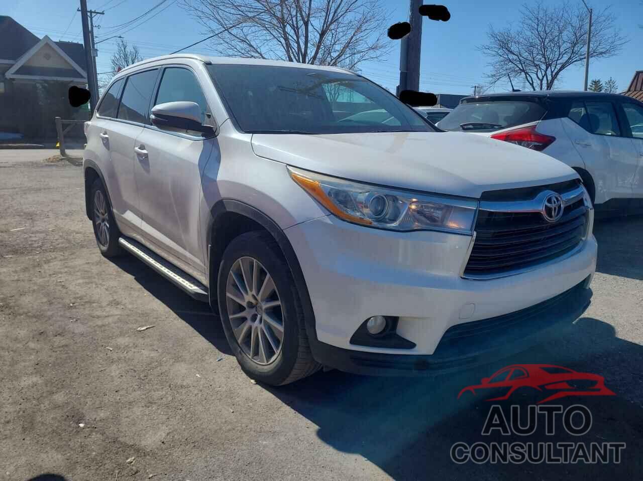 TOYOTA HIGHLANDER 2014 - 5TDJKRFH7ES066288