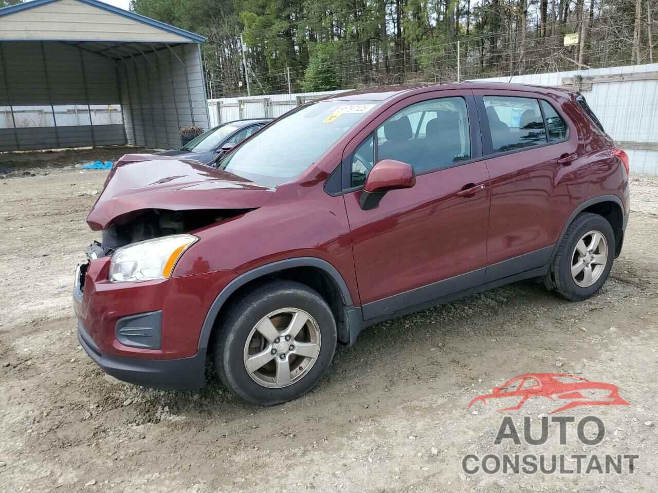 CHEVROLET TRAX 2016 - 3GNCJNSB0GL255354