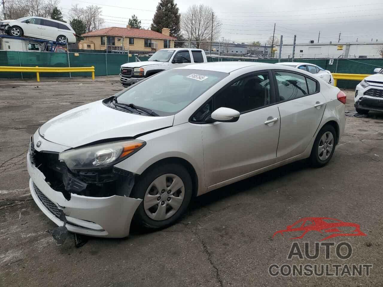 KIA FORTE 2016 - KNAFK4A64G5458696