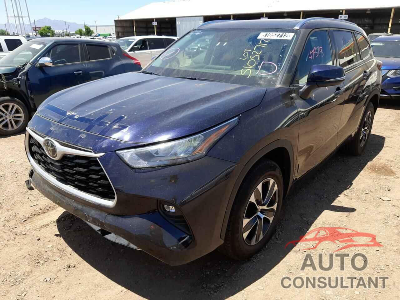 TOYOTA HIGHLANDER 2020 - 5TDGZRAH3LS505304
