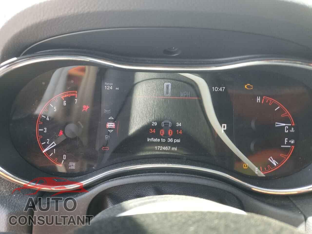 DODGE DURANGO 2017 - 1C4SDHCT3HC610941