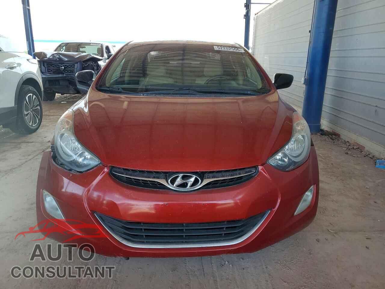 HYUNDAI ELANTRA 2012 - KMHDH4AE7CU187967