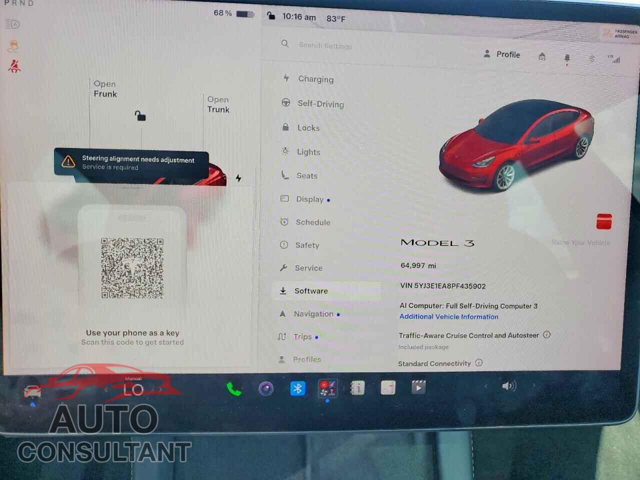 TESLA MODEL 3 2023 - 5YJ3E1EA8PF435902