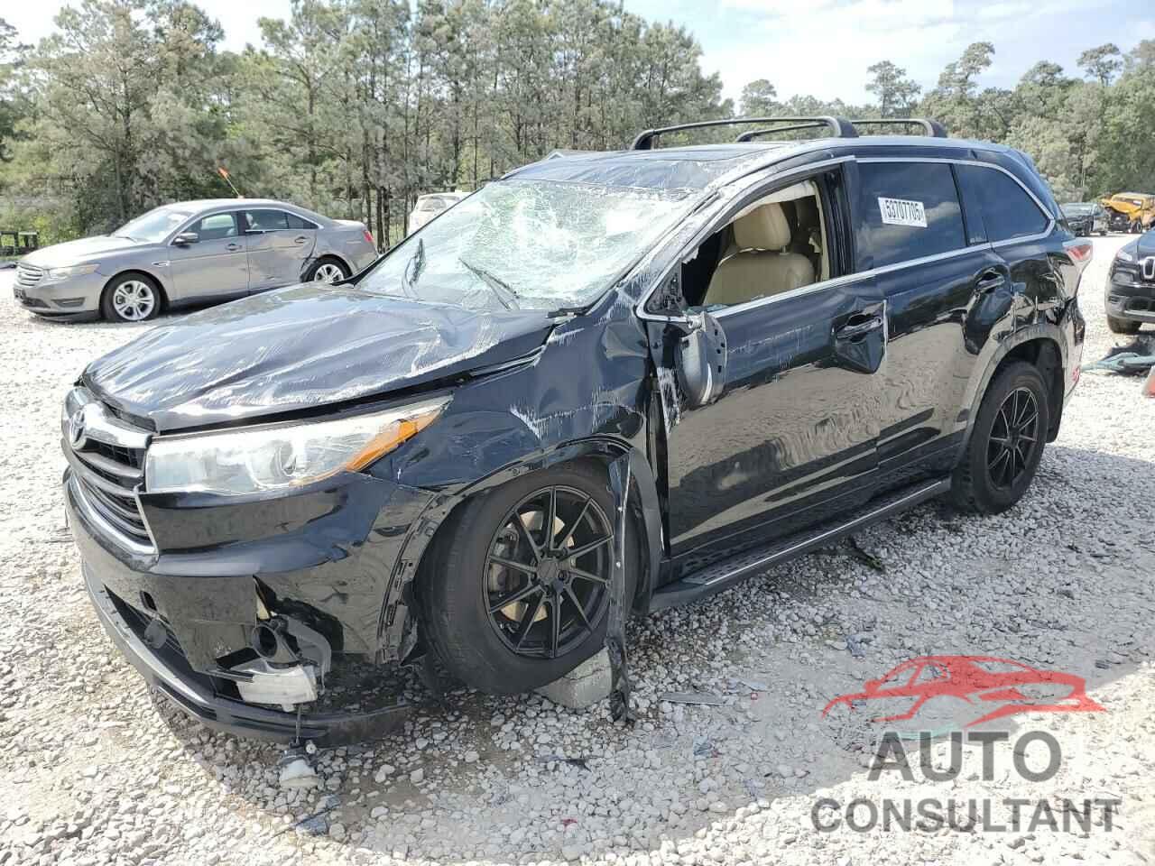 TOYOTA HIGHLANDER 2015 - 5TDYKRFH9FS096389