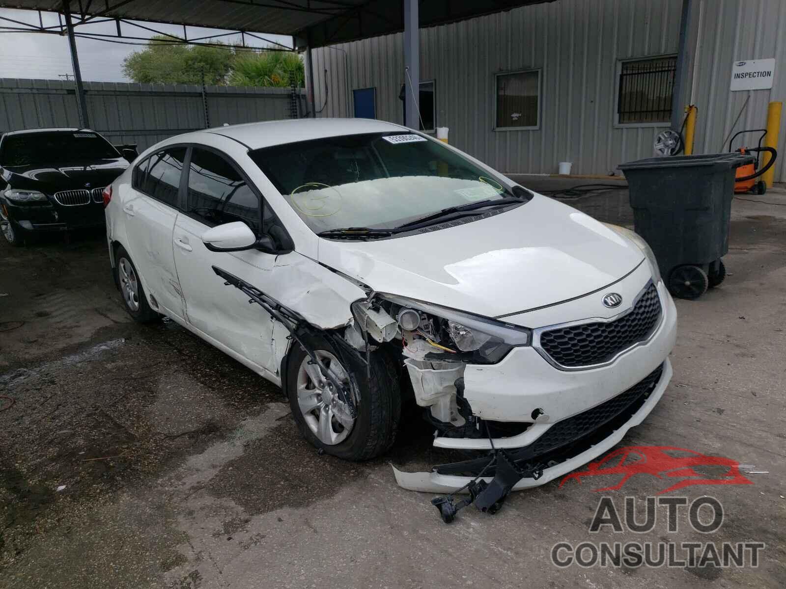KIA FORTE 2016 - KNAFK4A60G5615222