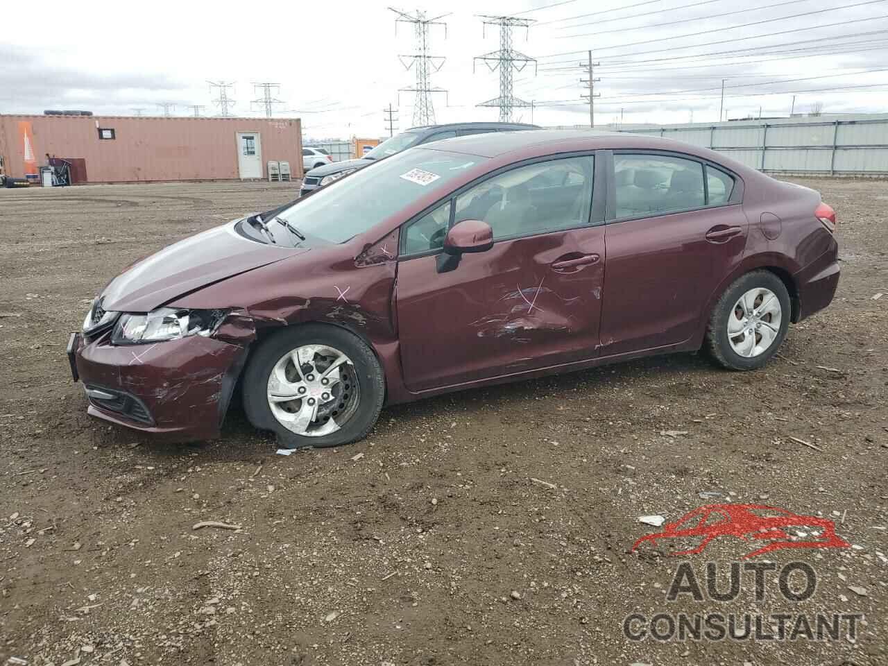 HONDA CIVIC 2013 - 19XFB2F56DE053186