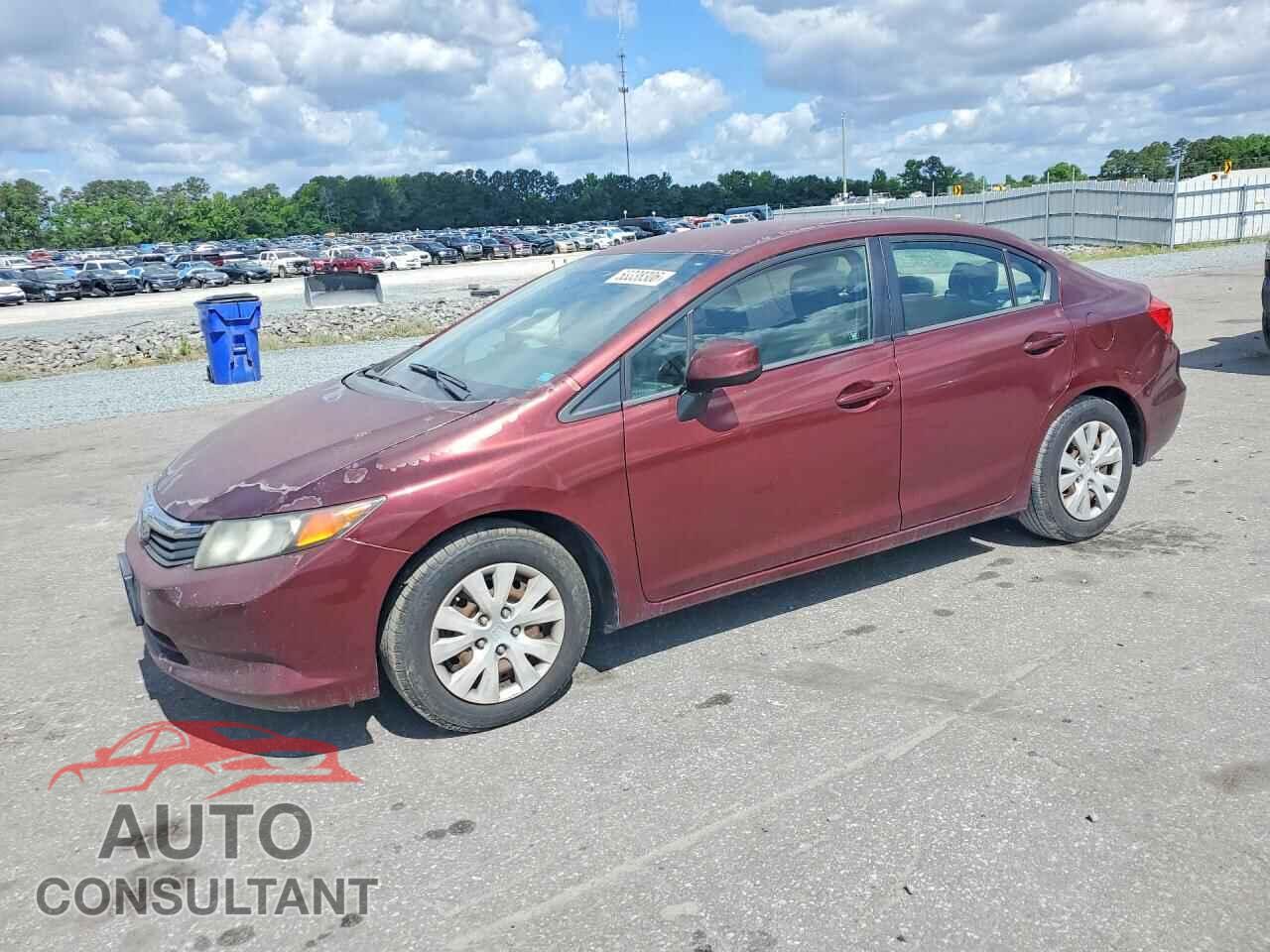 HONDA CIVIC 2012 - 2HGFB2F57CH558514