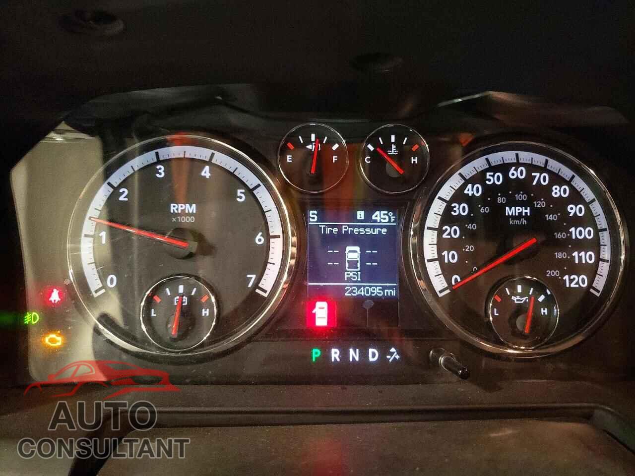 DODGE RAM 1500 2012 - 1C6RD6LT9CS194161