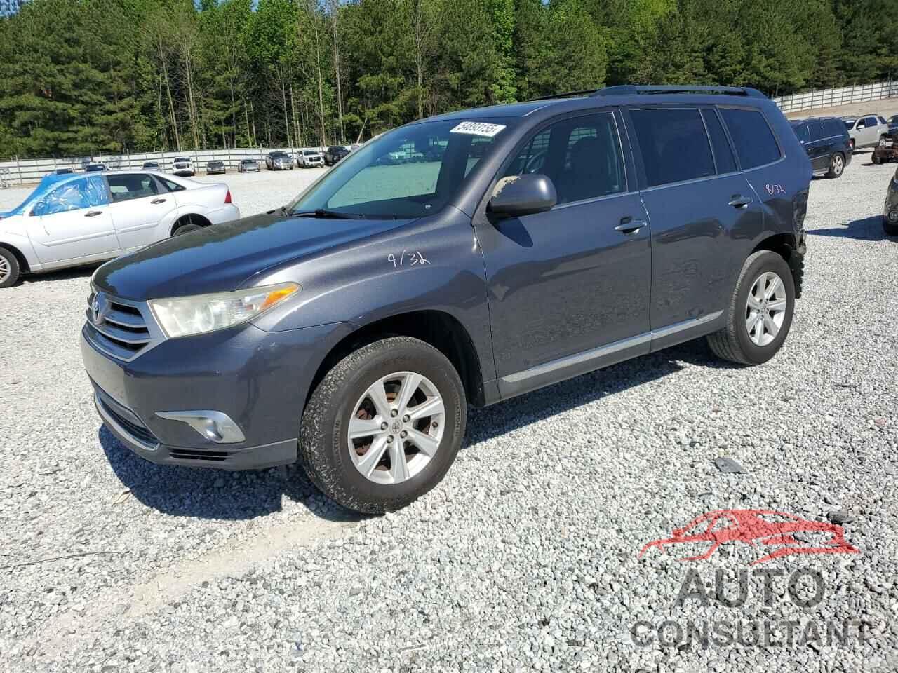 TOYOTA HIGHLANDER 2013 - 5TDZK3EH9DS110100