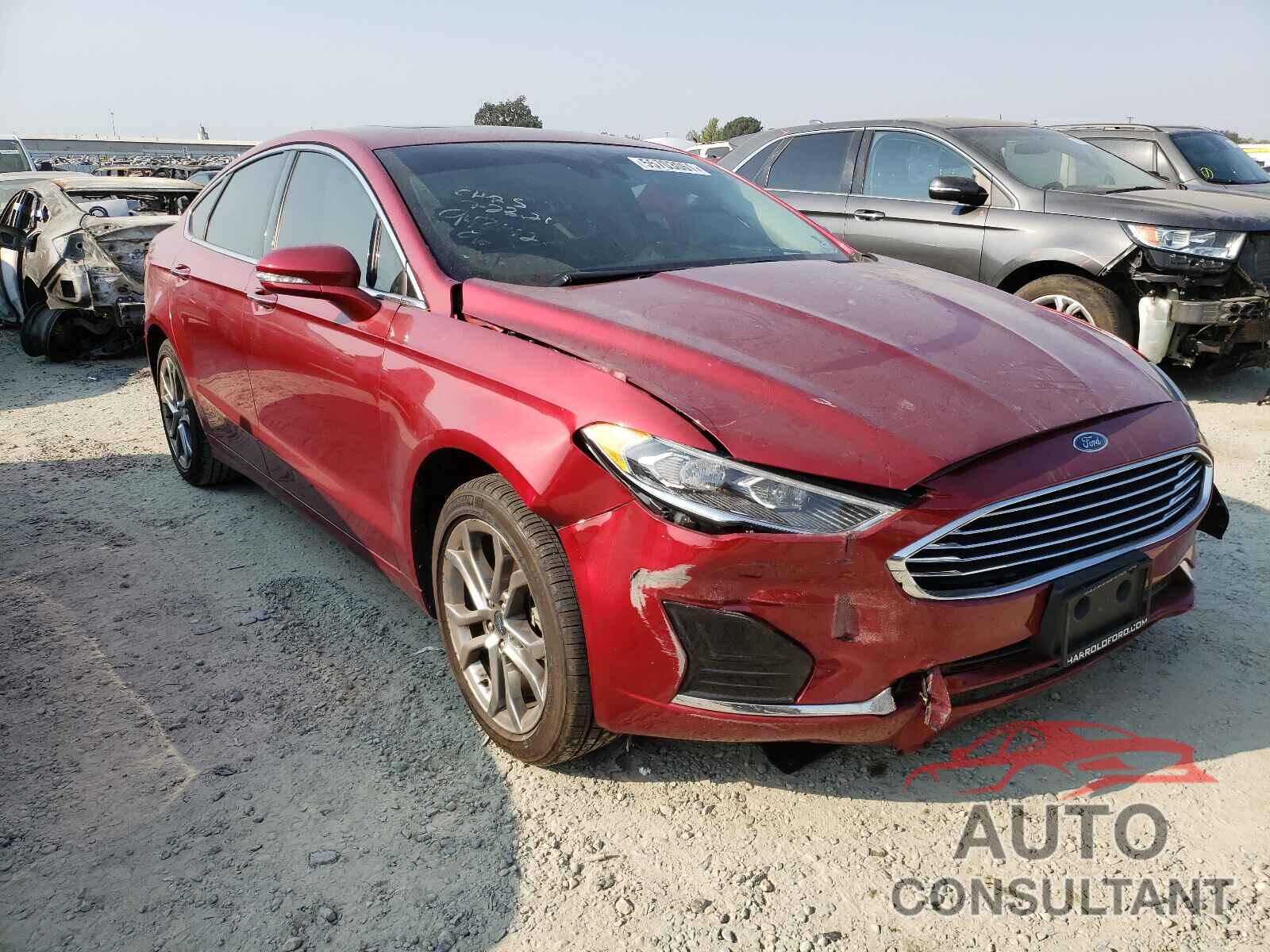 FORD FUSION 2019 - 3FA6P0CD3KR189434