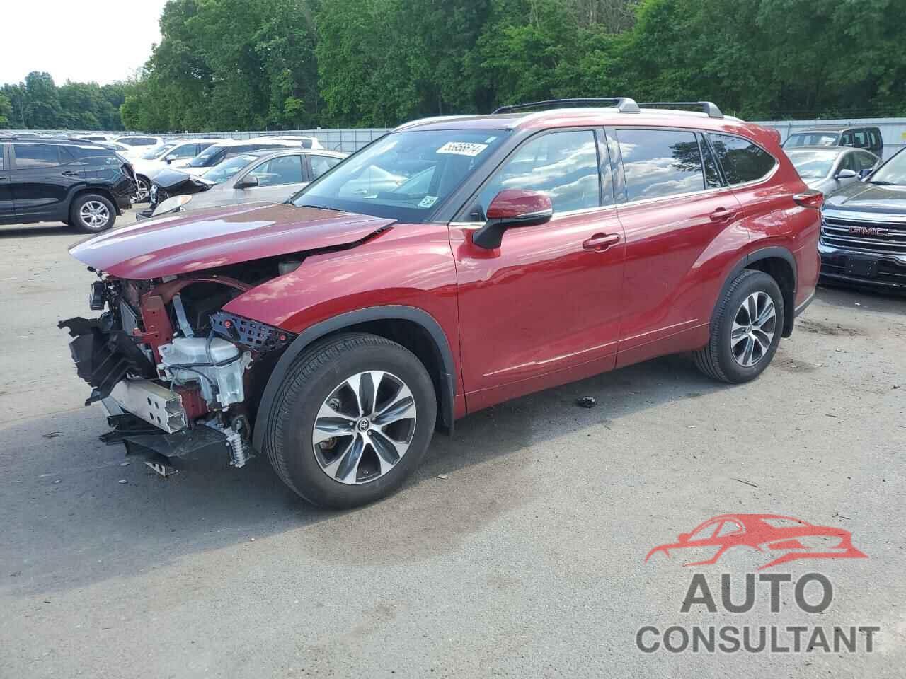 TOYOTA HIGHLANDER 2022 - 5TDGZRBH5NS571760