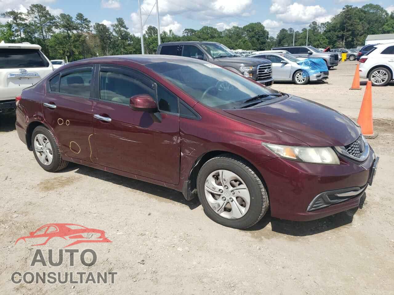 HONDA CIVIC 2013 - 19XFB2F56DE052474