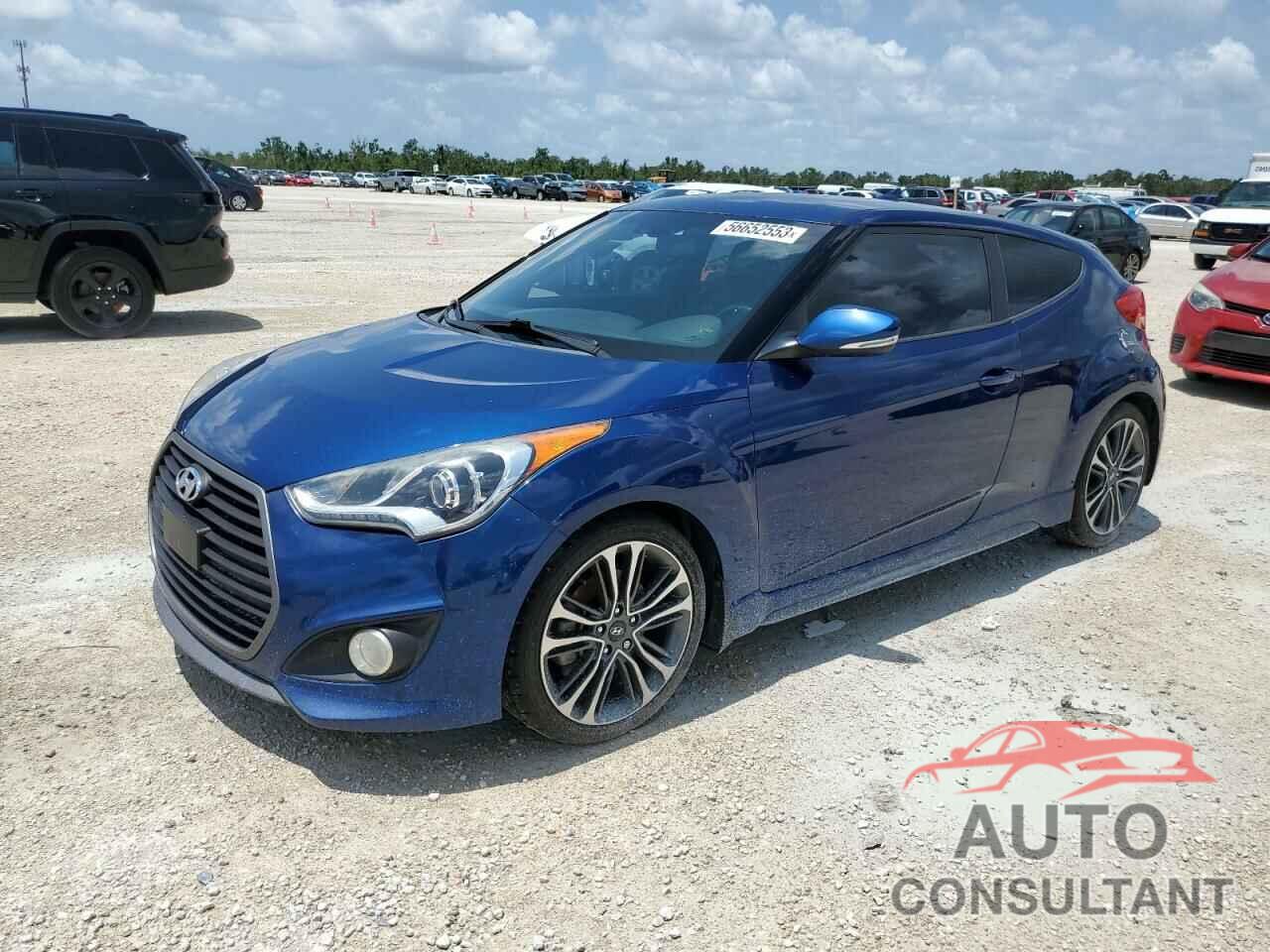 HYUNDAI VELOSTER 2016 - KMHTC6AE8GU249145