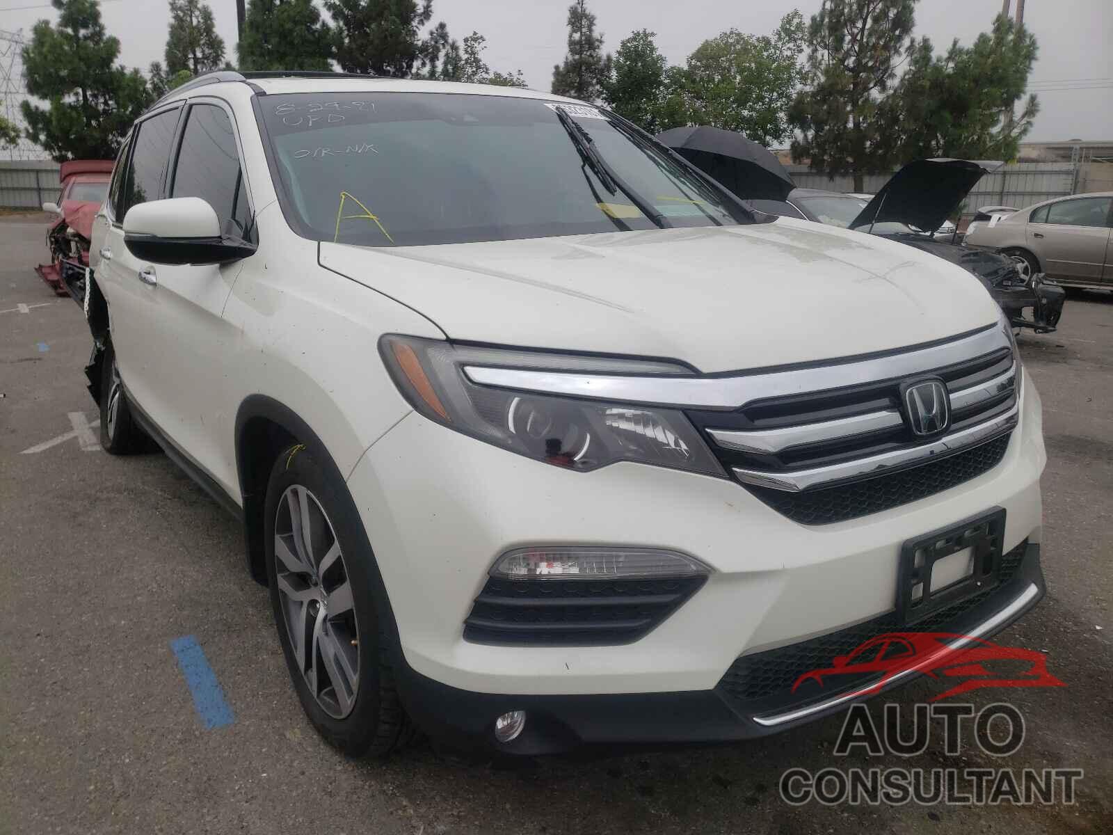 HONDA PILOT 2016 - 5FNYF6H09GB064347