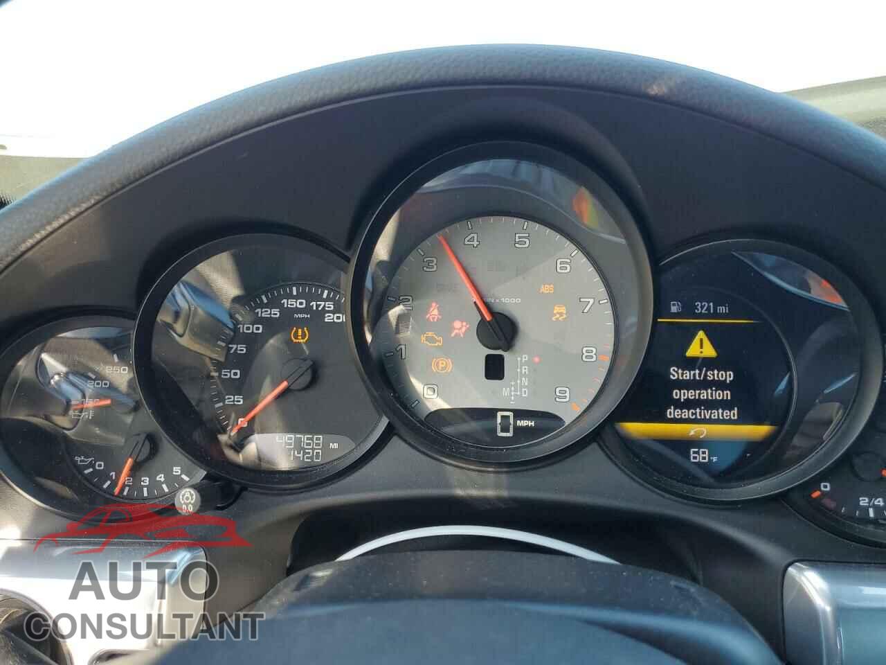 PORSCHE 911 2012 - WP0AB2A92CS122102