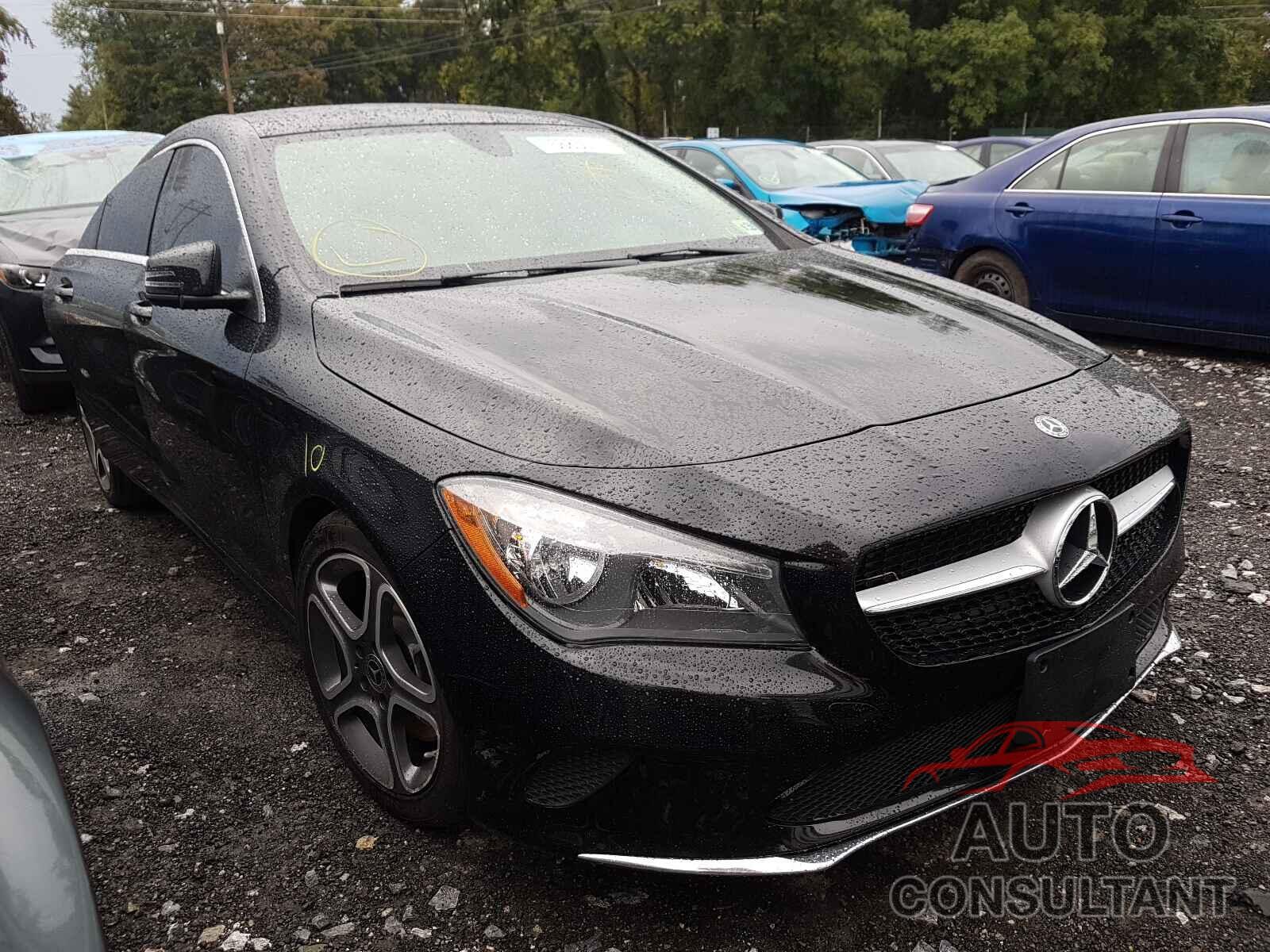 MERCEDES-BENZ CLA-CLASS 2019 - WDDSJ4EB1KN707384