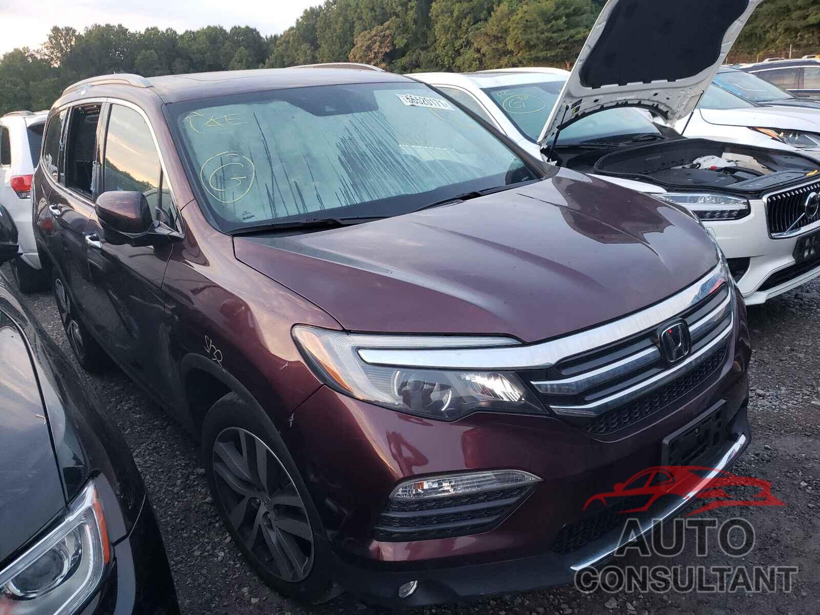 HONDA PILOT 2017 - 5FNYF6H98HB062587
