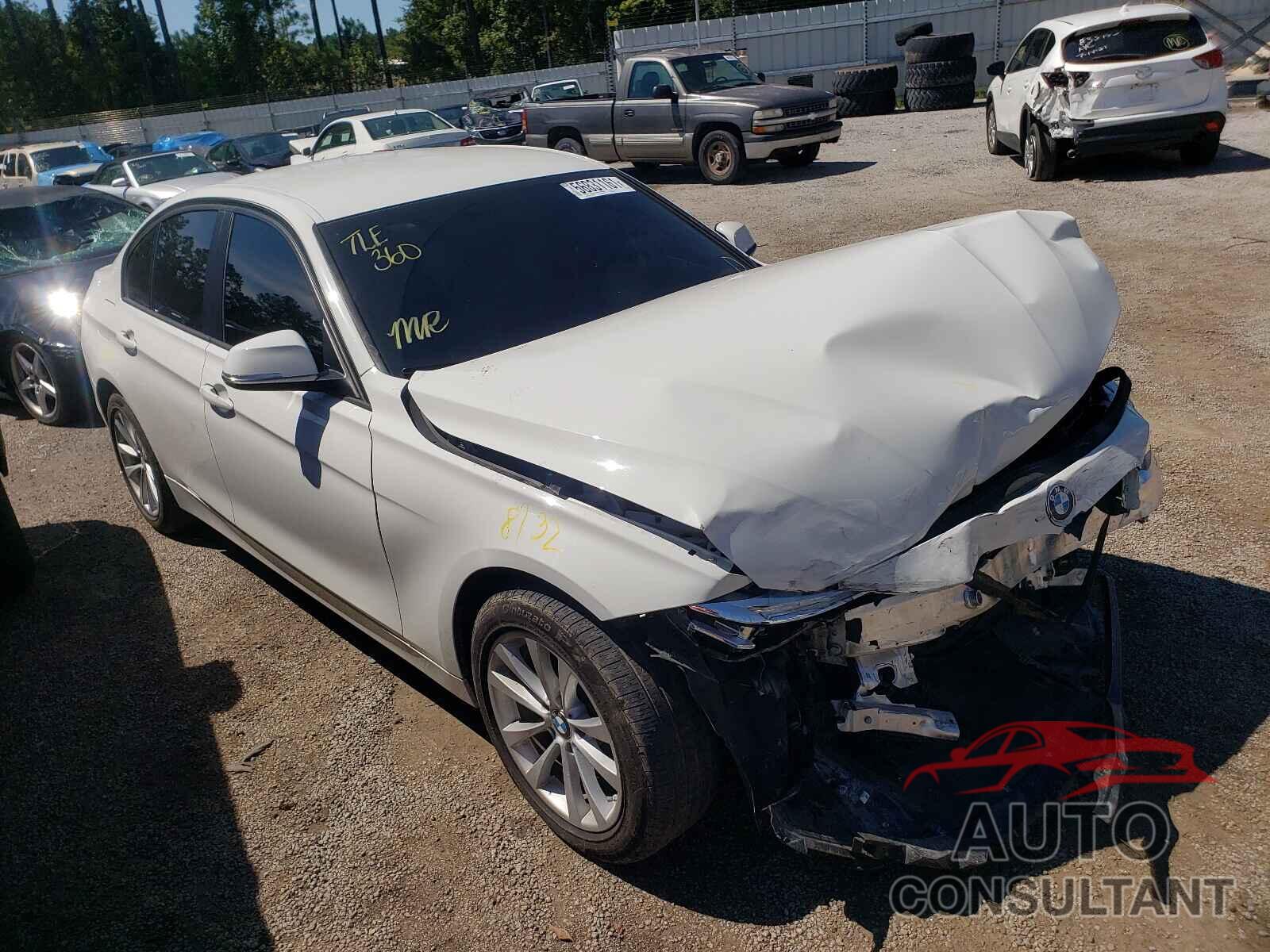 BMW 3 SERIES 2018 - WBA8A3C52JA357794