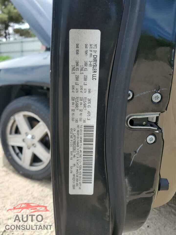 JEEP COMPASS 2009 - 1J4FF47B89D222812
