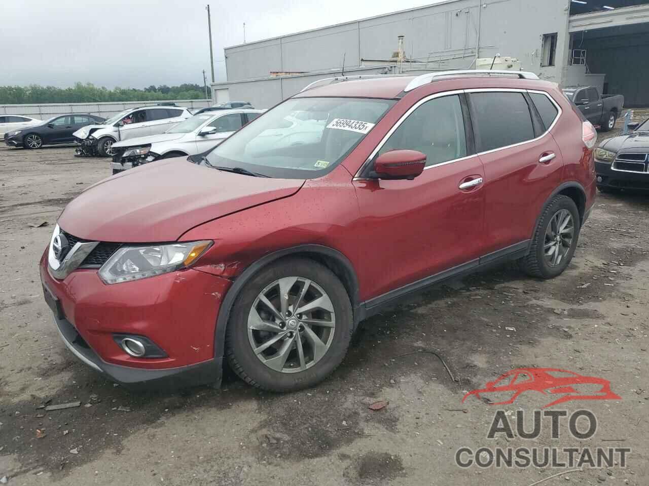 NISSAN ROGUE 2016 - KNMAT2MT6GP722358