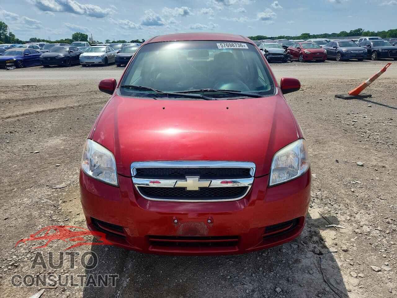 CHEVROLET AVEO 2011 - KL1TD5DE7BB118789