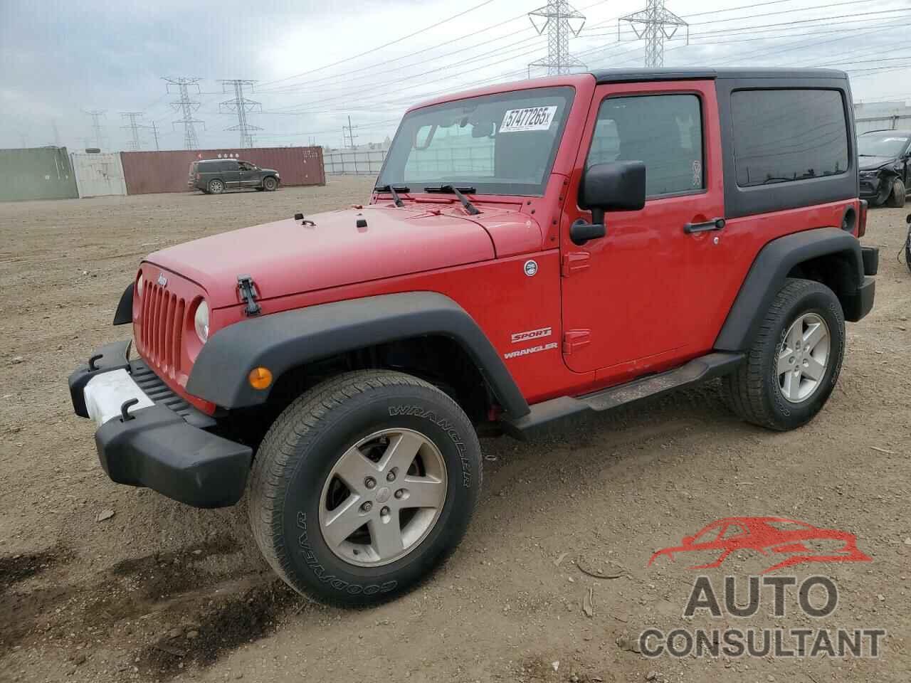 JEEP WRANGLER 2012 - 1C4AJWAG3CL185003