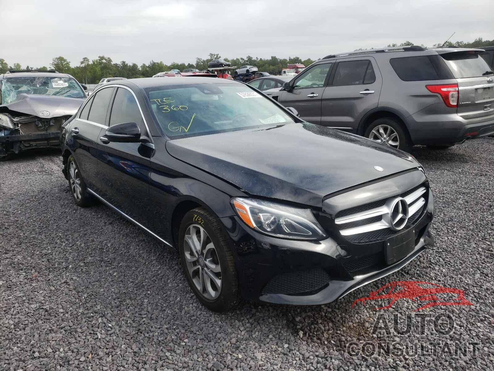 MERCEDES-BENZ C-CLASS 2017 - 55SWF4KB4HU204214