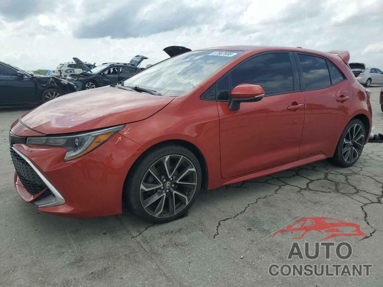 TOYOTA COROLLA 2019 - JTNK4RBE1K3001195