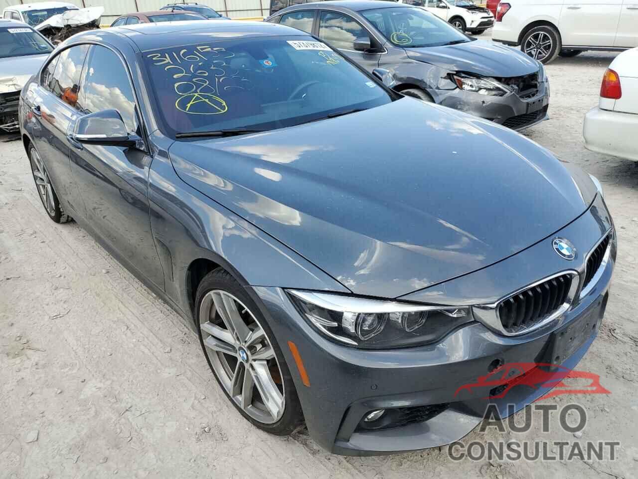 BMW 4 SERIES 2019 - WBA4J7C55KBM76473