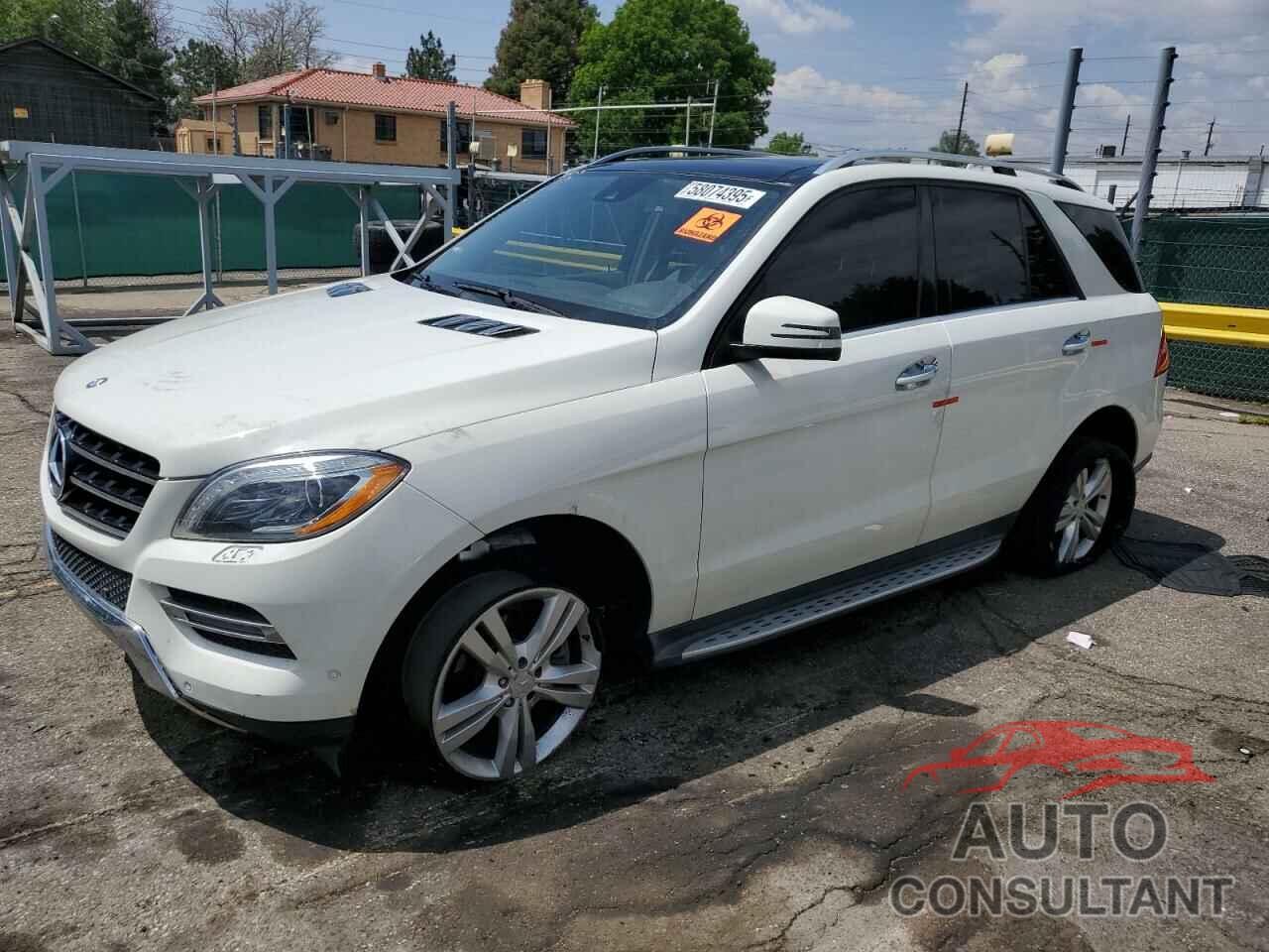 MERCEDES-BENZ M-CLASS 2013 - 4JGDA2EB1DA222904