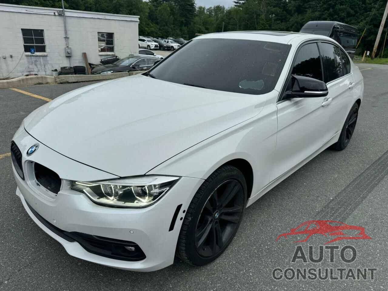 BMW 3 SERIES 2017 - WBA8D9G38HNU66007