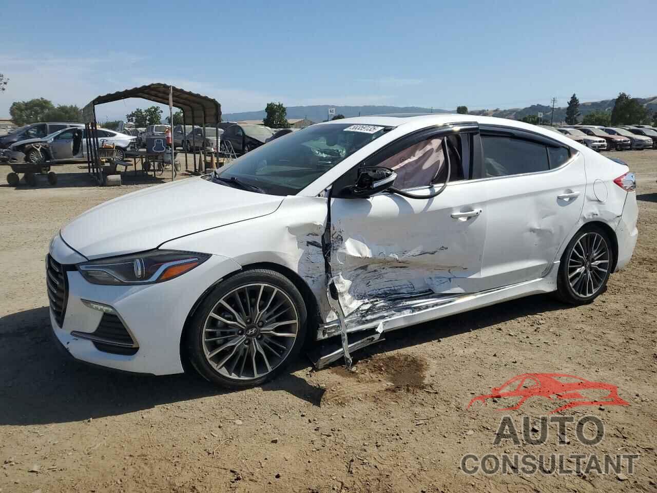 HYUNDAI ELANTRA 2017 - KMHD04LB7HU348321