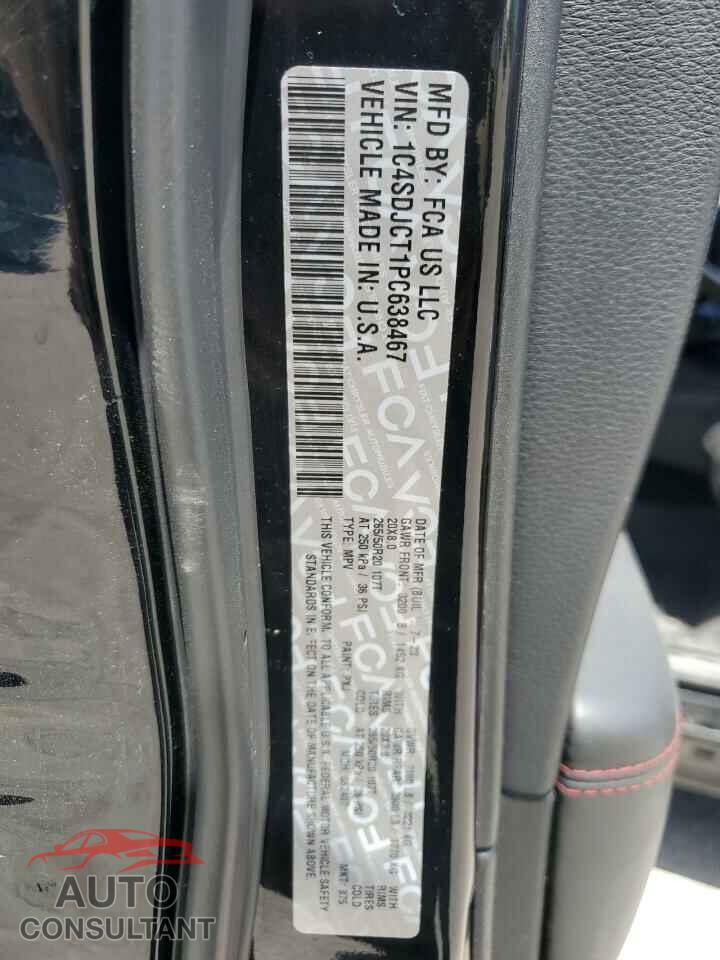 DODGE DURANGO 2023 - 1C4SDJCT1PC638467