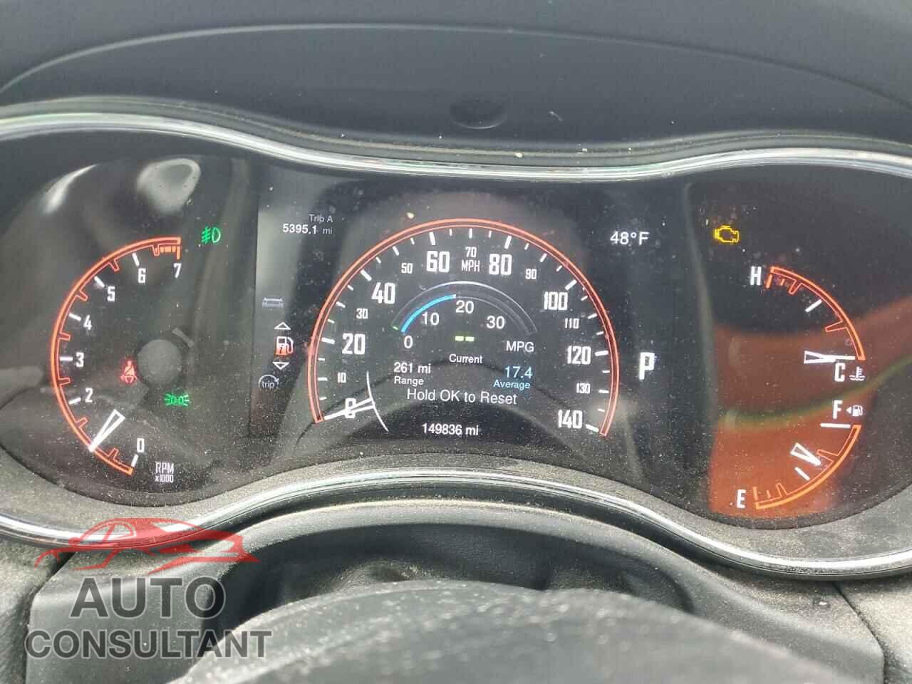 DODGE DURANGO 2015 - 1C4RDJAG2FC864262