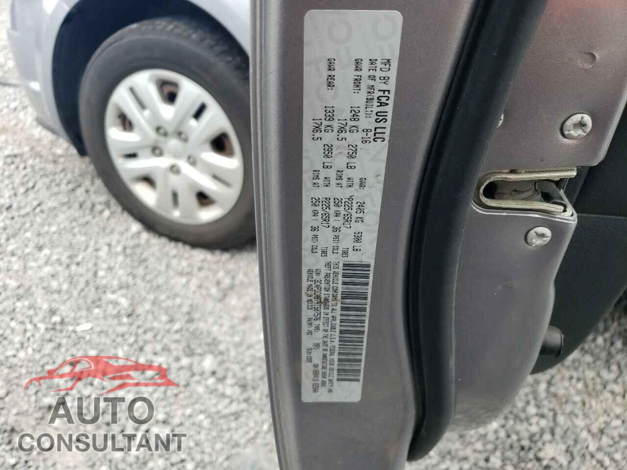 DODGE JOURNEY 2017 - 3C4PDCAB7HT507576