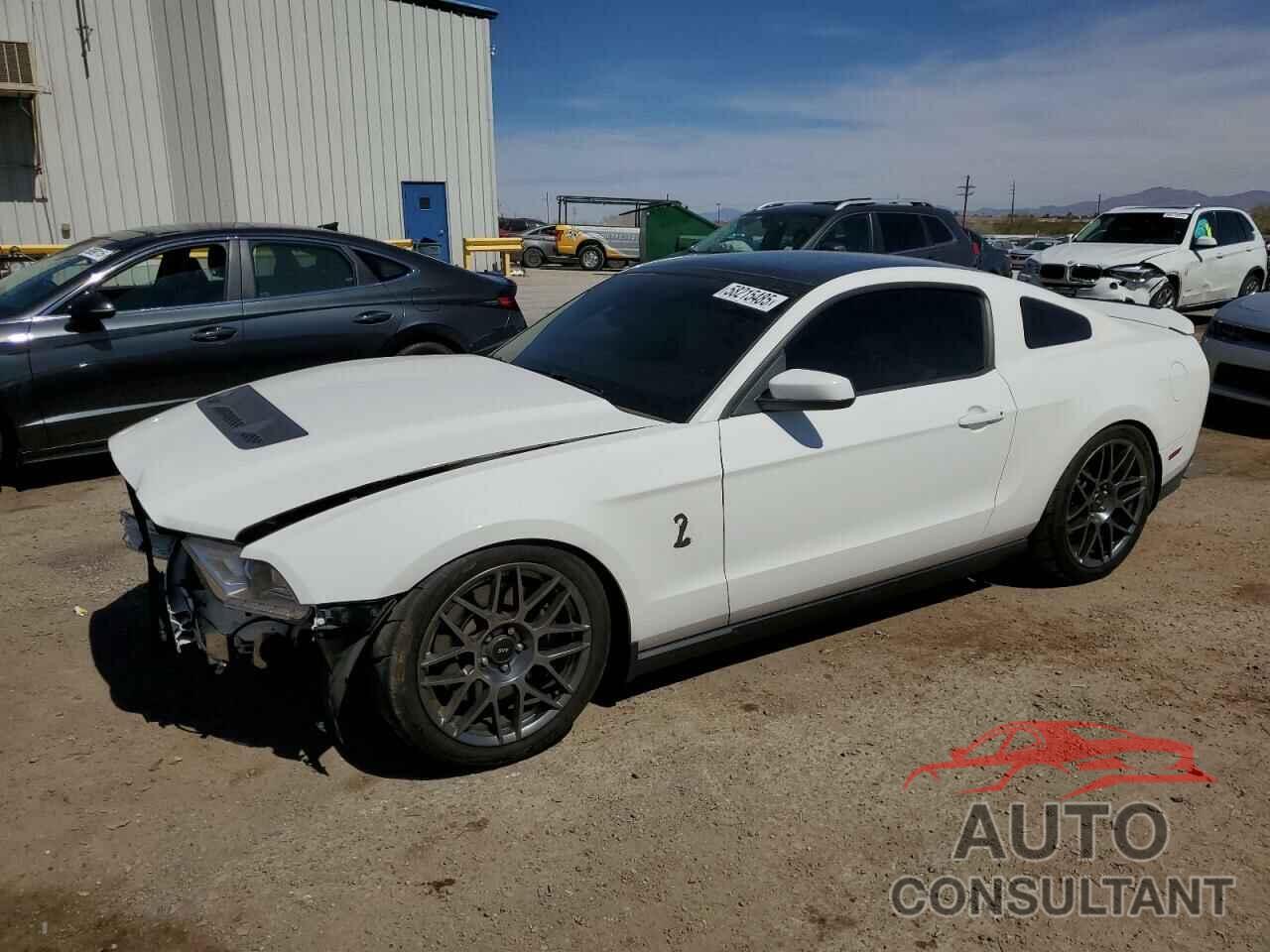 FORD MUSTANG 2012 - 1ZVBP8JS6C5249507