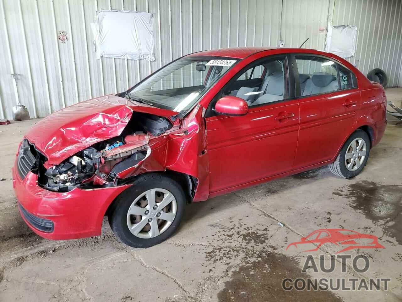 HYUNDAI ACCENT 2011 - KMHCN4AC2BU616773
