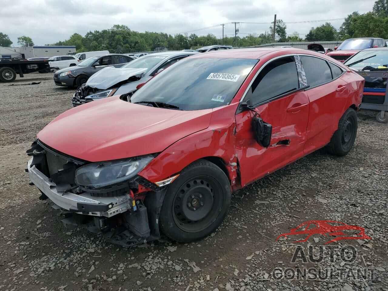 HONDA CIVIC 2019 - 2HGFC2F66KH577964