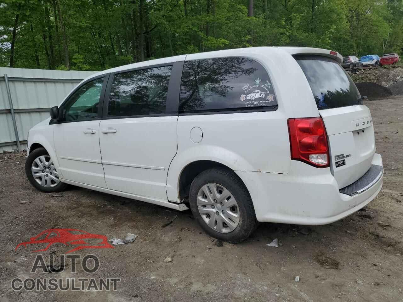 DODGE CARAVAN 2016 - 2C4RDGBG4GR243227