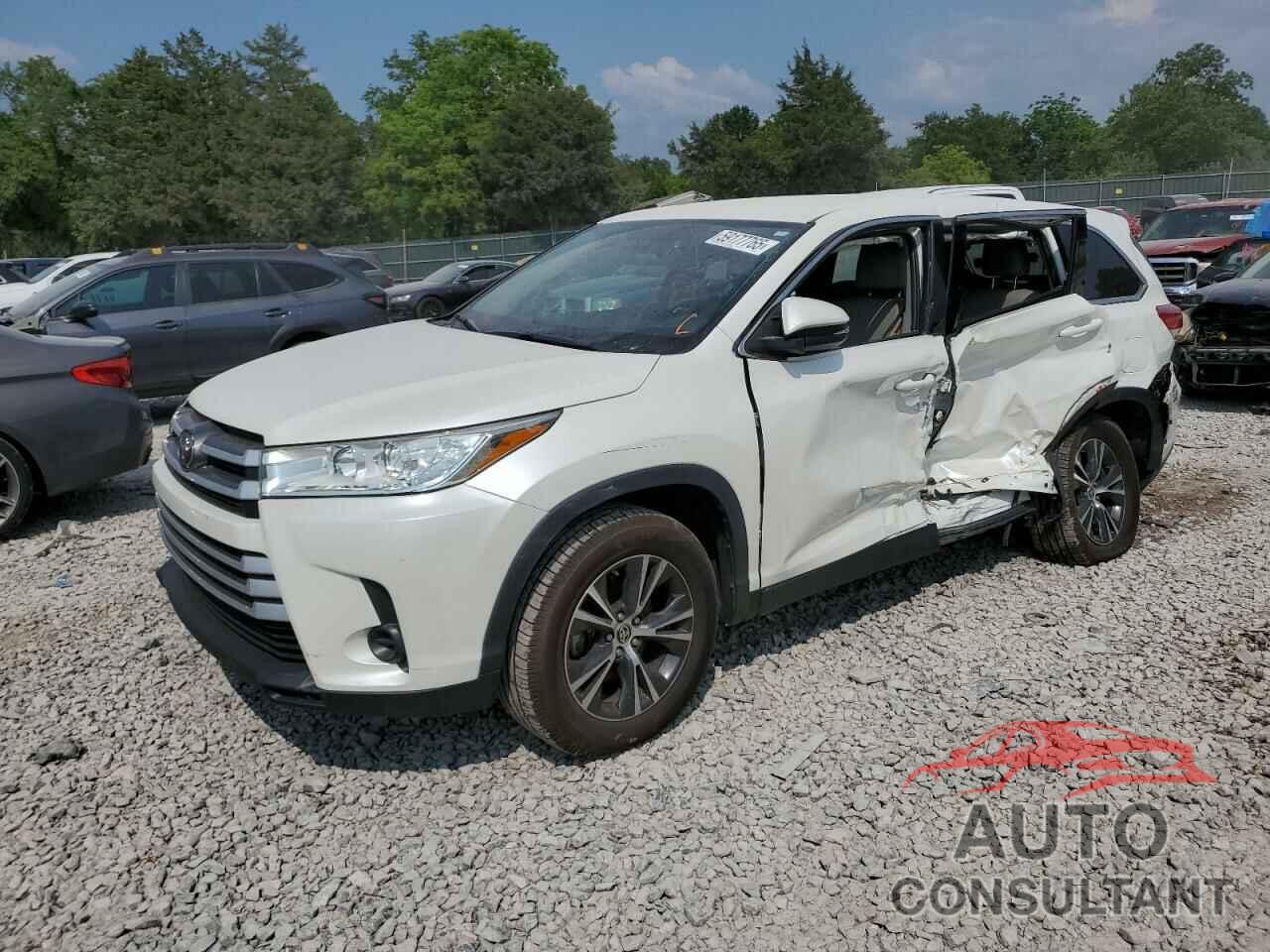 TOYOTA HIGHLANDER 2019 - 5TDZZRFH5KS366695