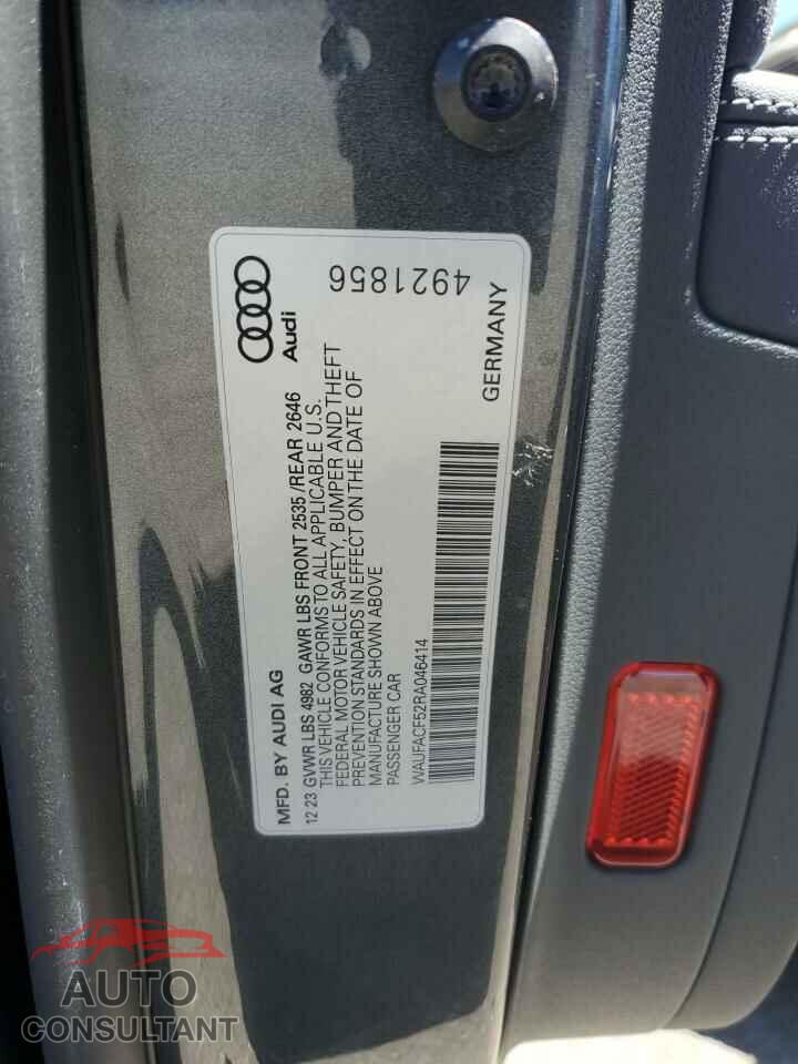 AUDI A5 2024 - WAUFACF52RA046414