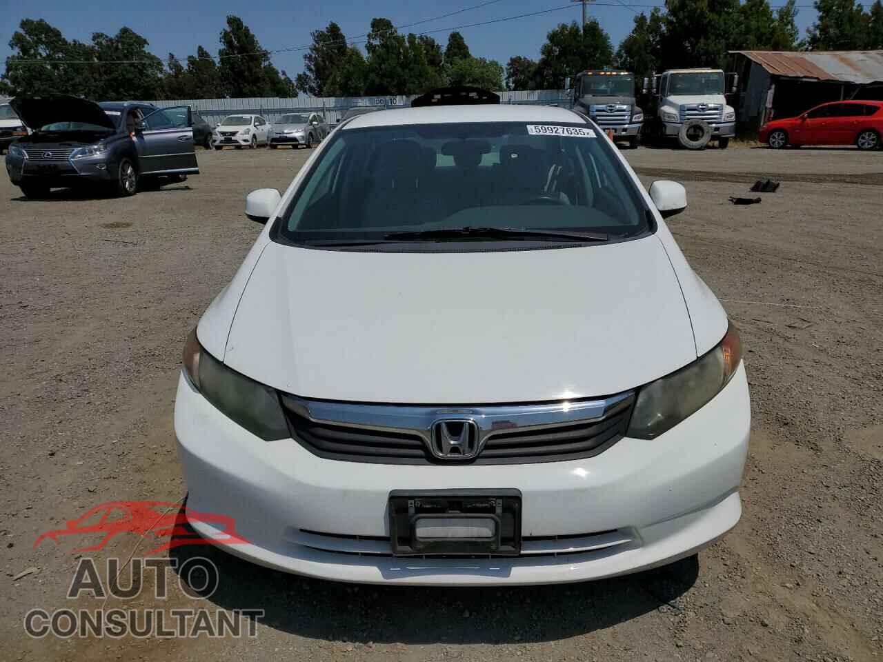 HONDA CIVIC 2012 - 19XFB2F50CE321082