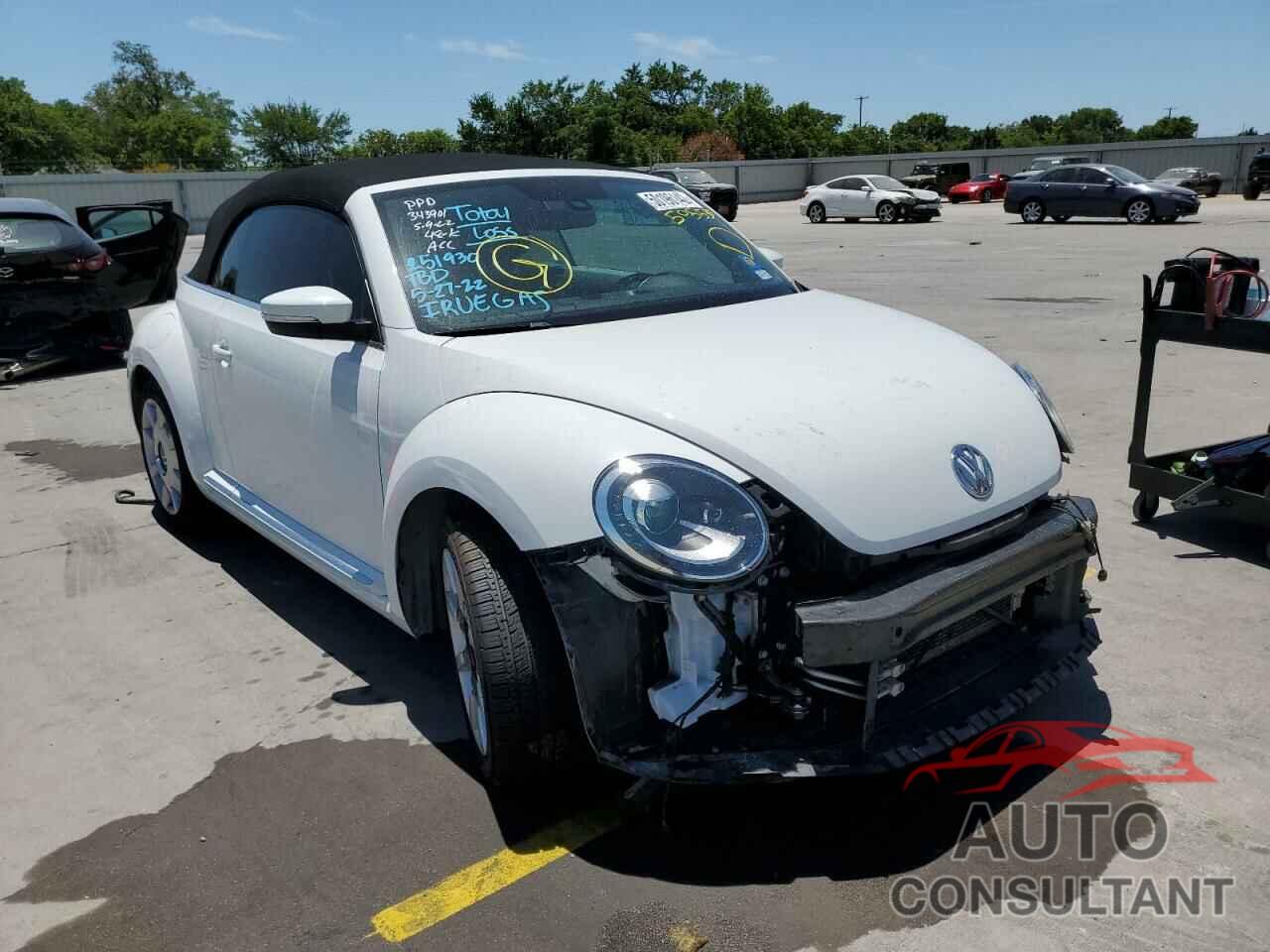 VOLKSWAGEN BEETLE 2019 - 3VW5DAAT1KM505535