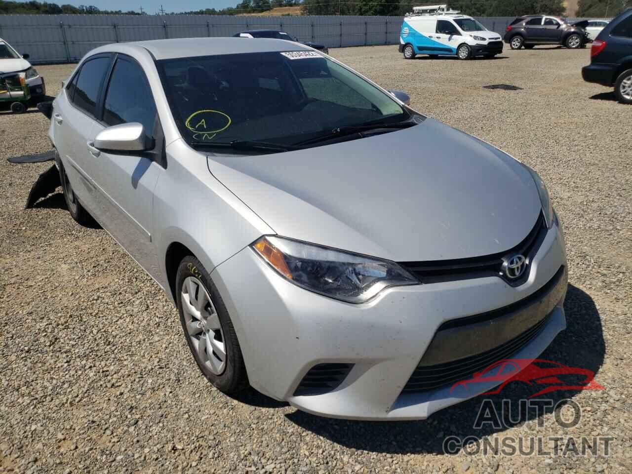TOYOTA COROLLA 2016 - 2T1BURHE3GC584167