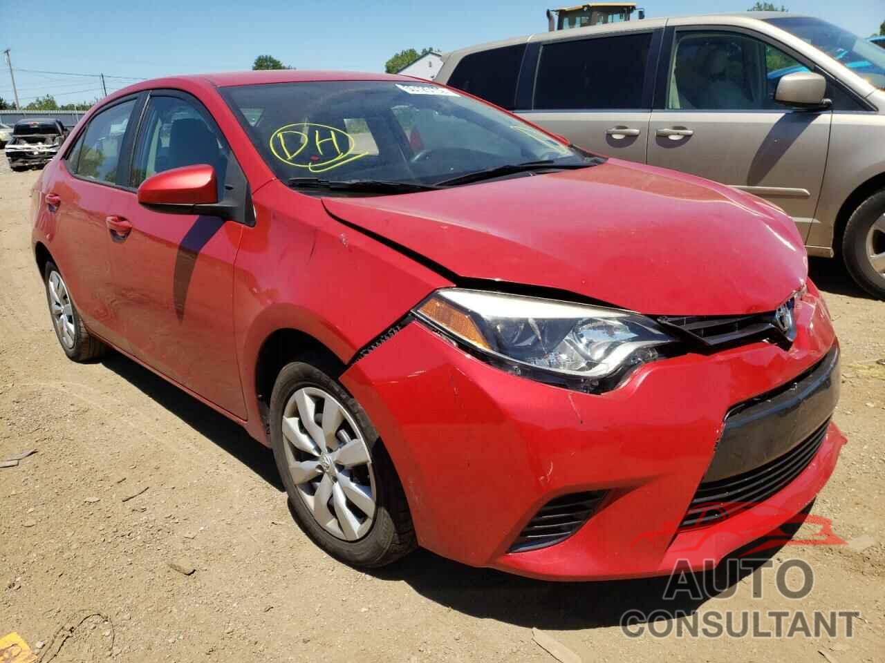 TOYOTA COROLLA 2016 - 2T1BURHE4GC641914