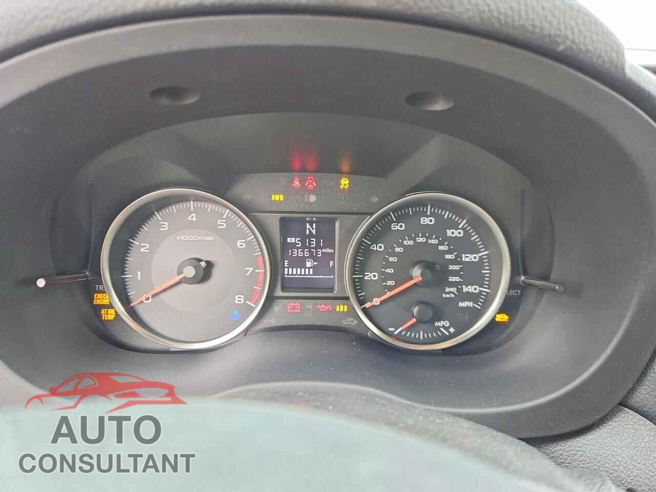 SUBARU XV 2013 - JF2GPAGC8D2210535