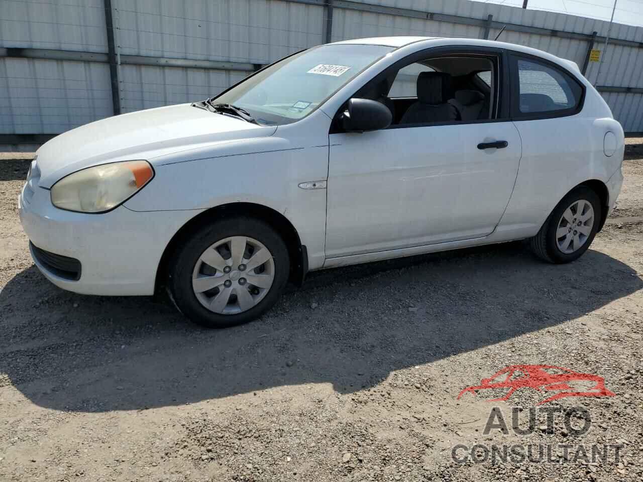 HYUNDAI ACCENT 2009 - KMHCM36C49U123368