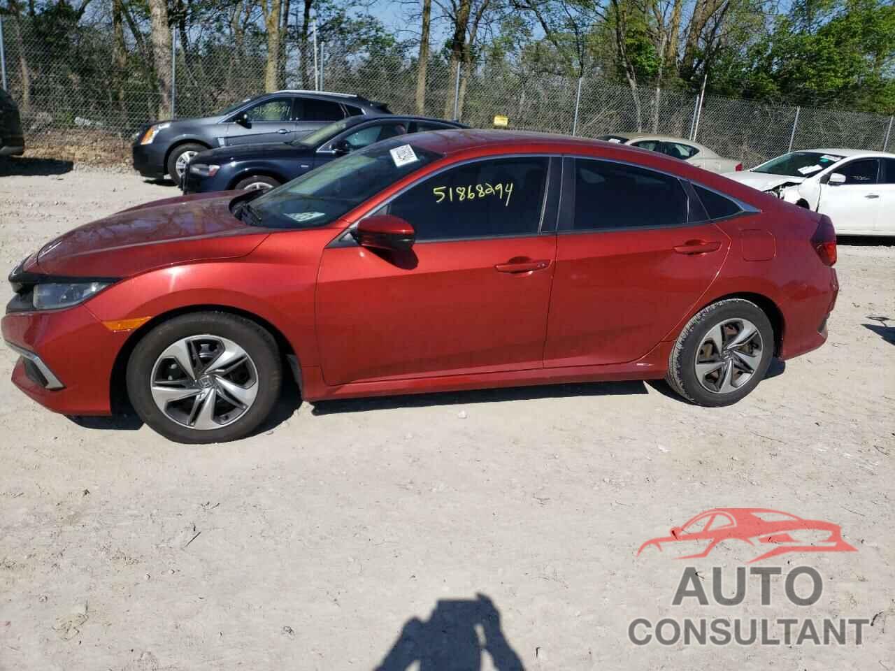 HONDA CIVIC 2019 - 2HGFC2F60KH552235
