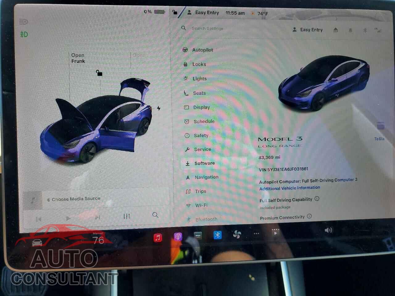 TESLA MODEL 3 2018 - 5YJ3E1EA6JF031861